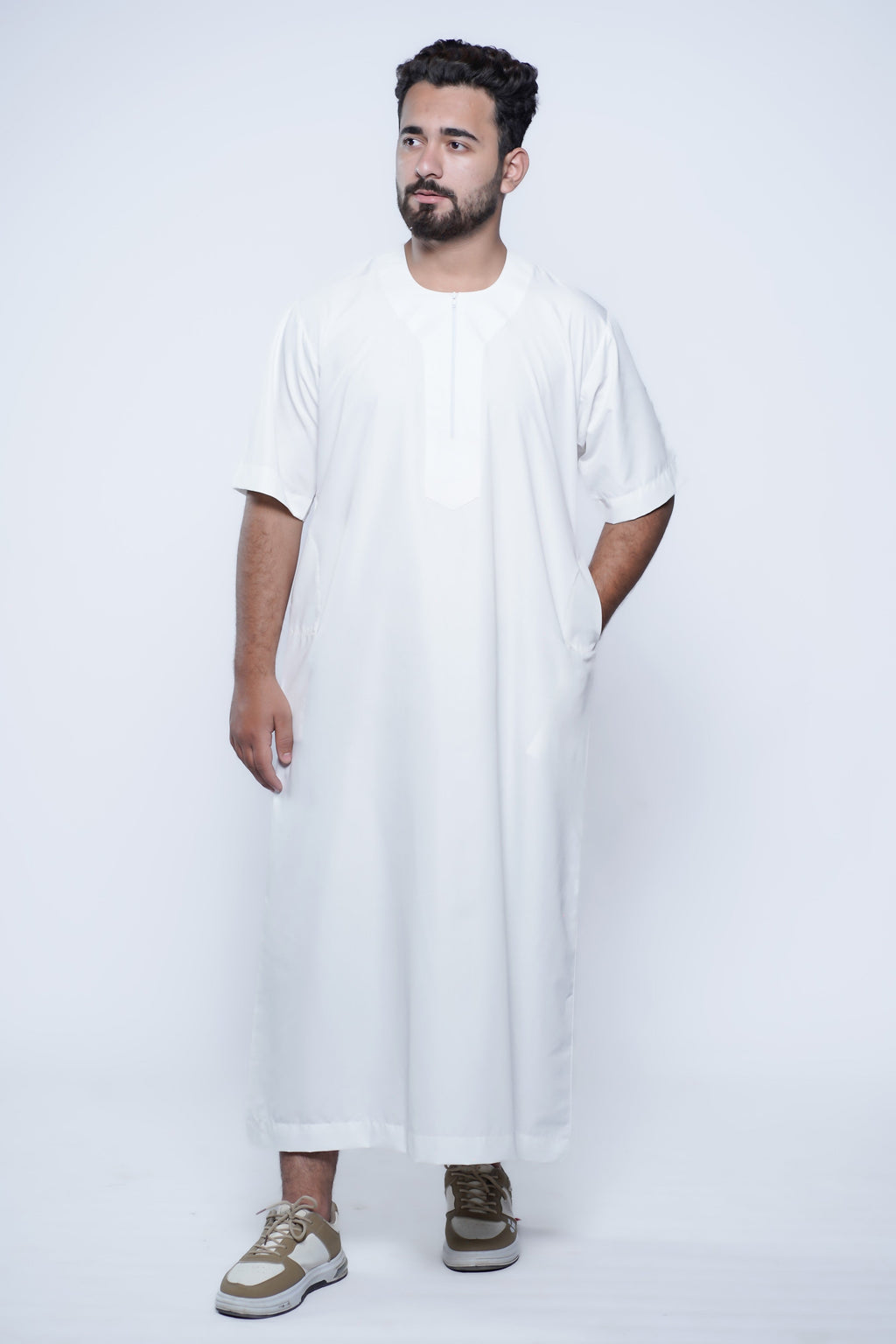 Short Sleeve Moroccan Omani Jubba