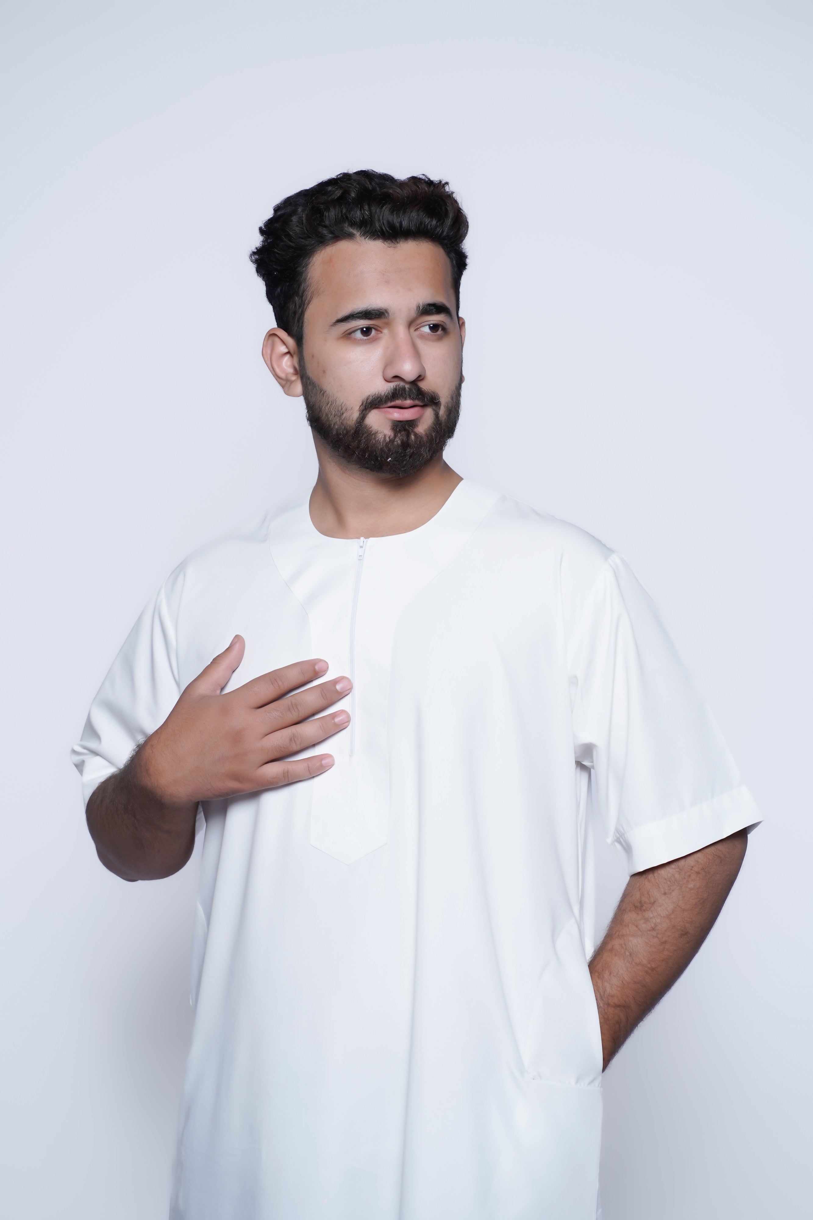 Short Sleeve Moroccan Omani Jubba