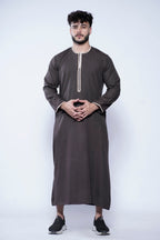 Long Sleeve Omani Embroidery Jubba