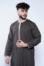 Long Sleeve Omani Embroidery Jubba