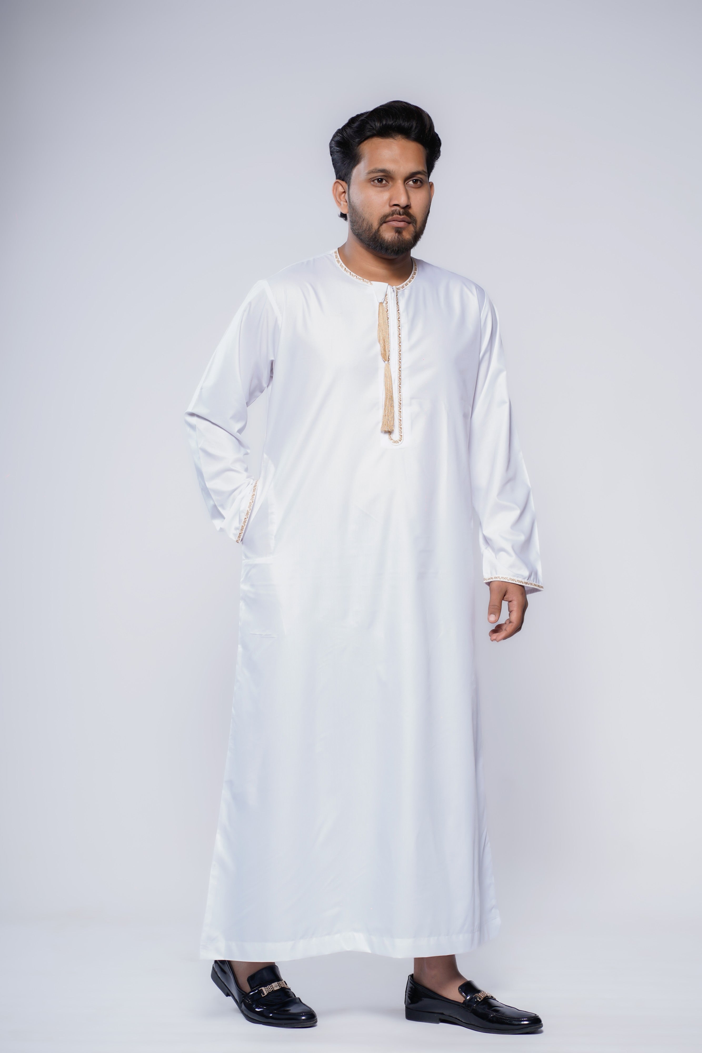 Omani Embroidery Tassel Jubba