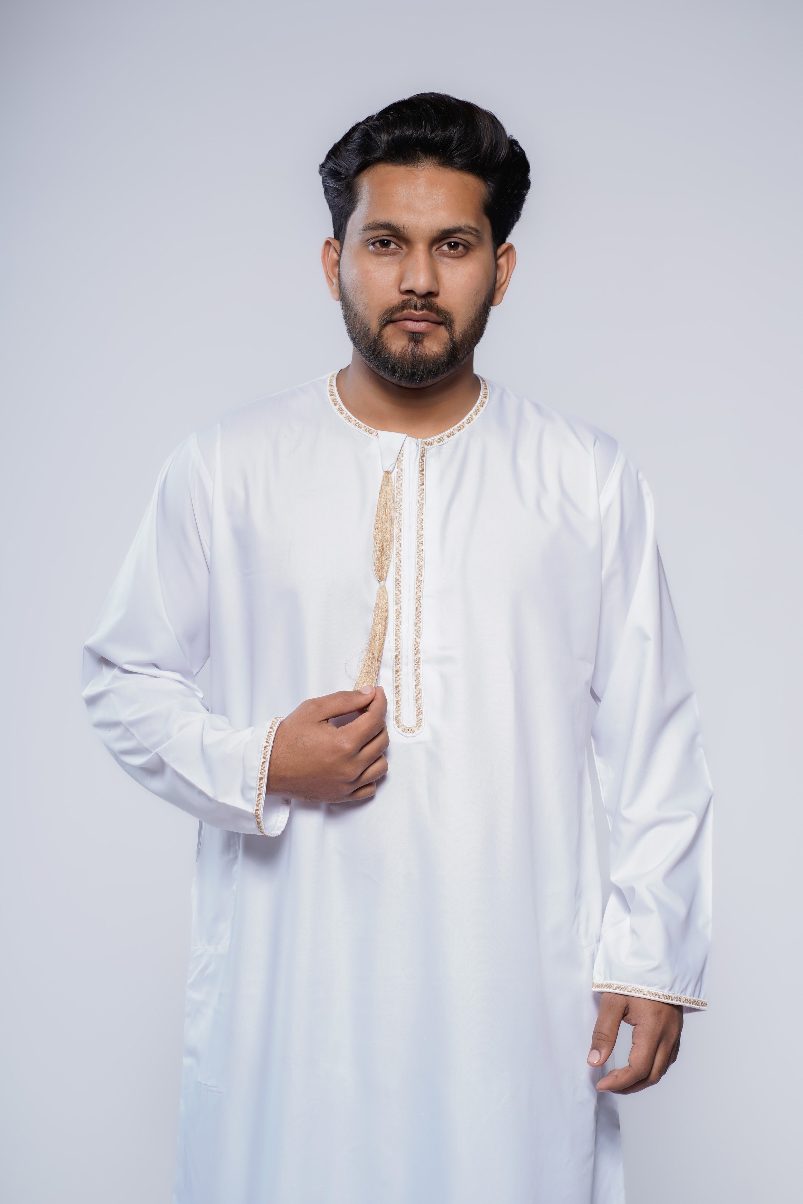 Omani Embroidery Tassel Jubba