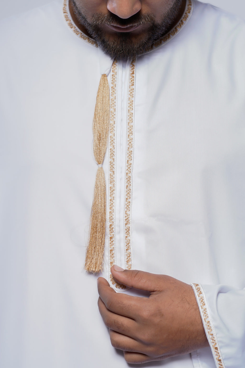Omani Embroidery Tassel Jubba