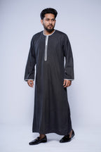 Long Sleeve Omani Embroidery Jubba