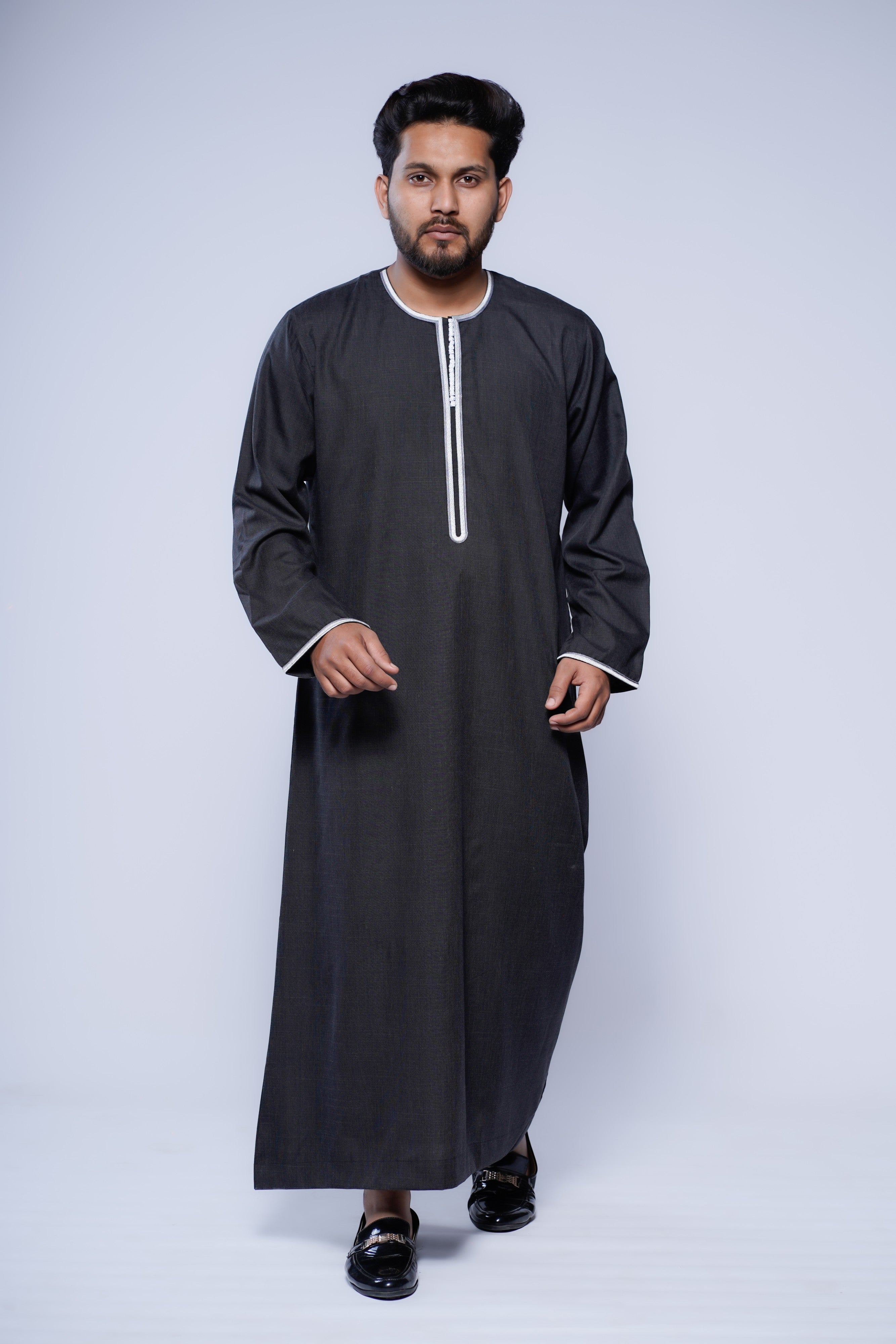 Long Sleeve Omani Embroidery Jubba
