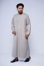 Omani Jubba with Curve Jump stitch design