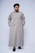 Omani Jubba with Curve Jump stitch design