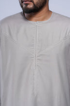 Omani Jubba with Curve Jump stitch design