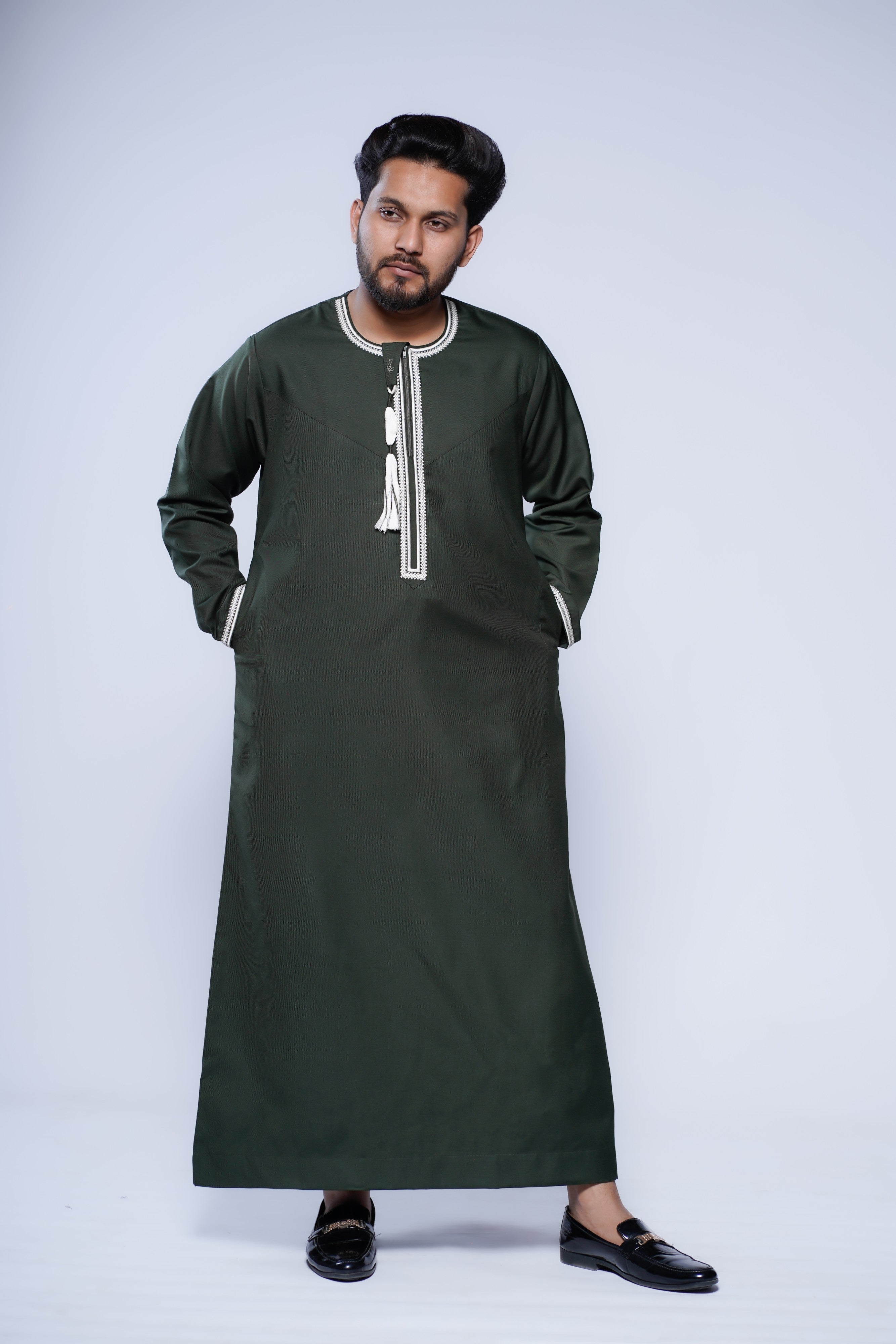 Omani Embroidery Tassel Jubba