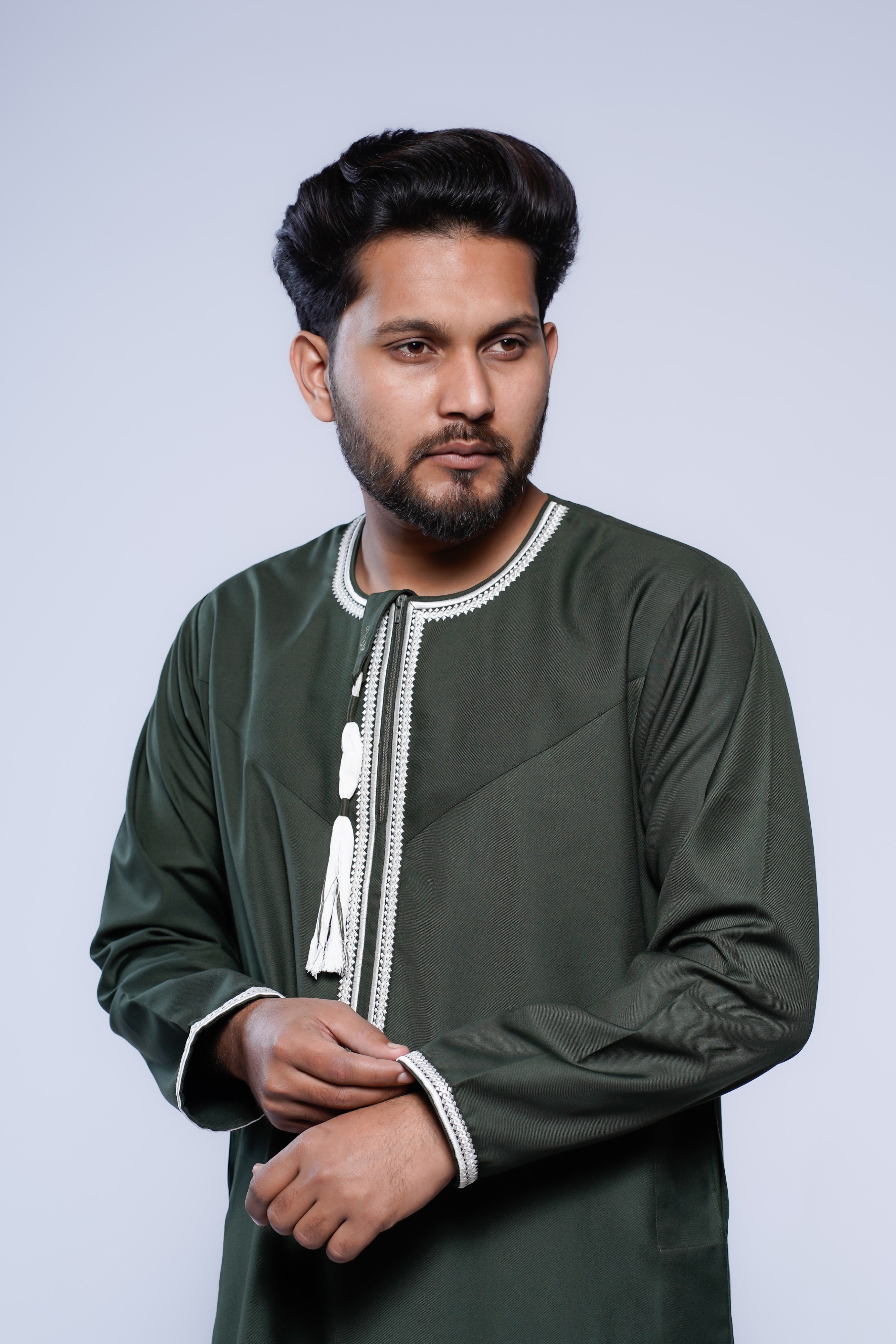 Omani Embroidery Tassel Jubba