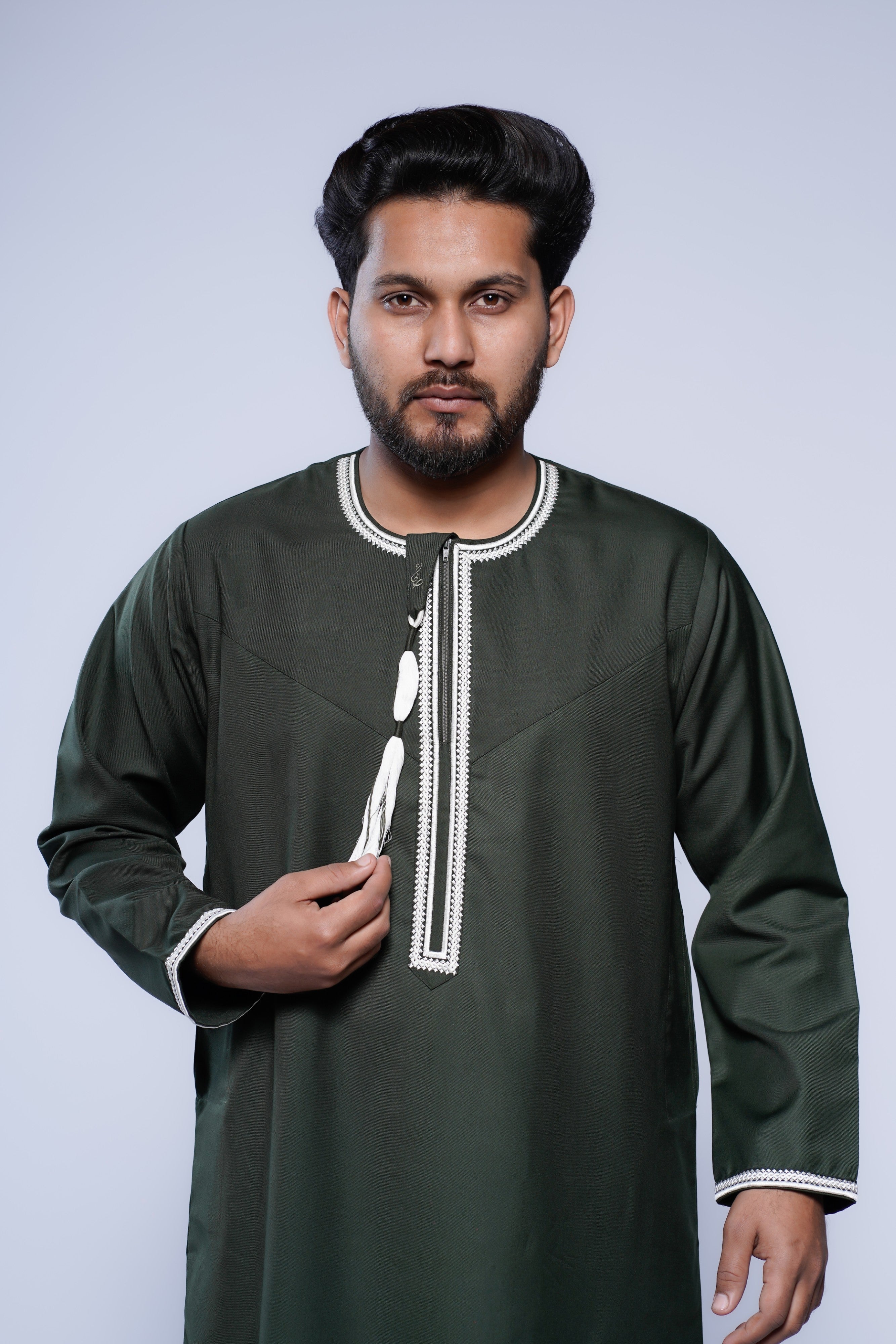 Omani Embroidery Tassel Jubba