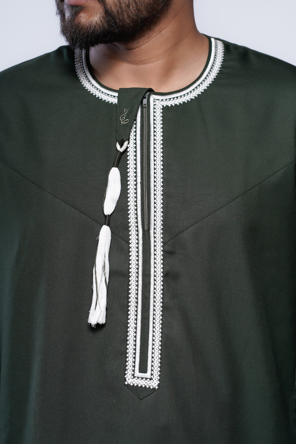 Omani Embroidery Tassel Jubba