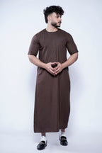 Short Sleeve Omani Jump Stitch Jubba