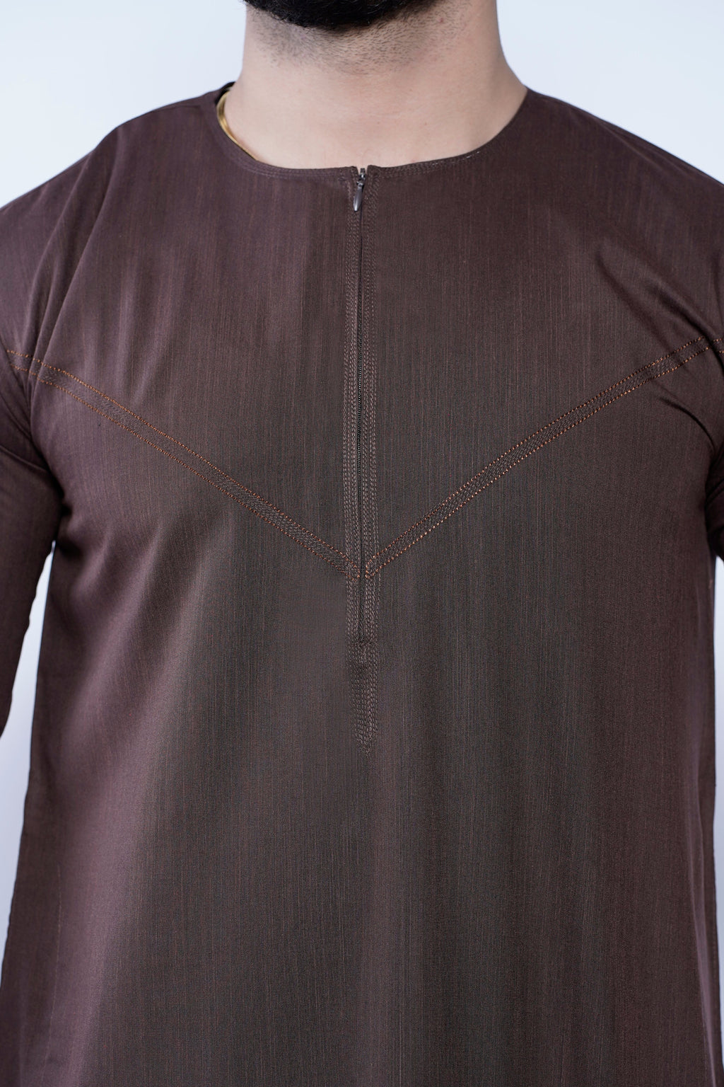 Short Sleeve Omani Jump Stitch Jubba