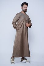Omani Jubba with Curve Jump stitch design