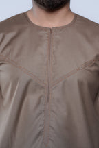 Omani Jubba with Curve Jump stitch design