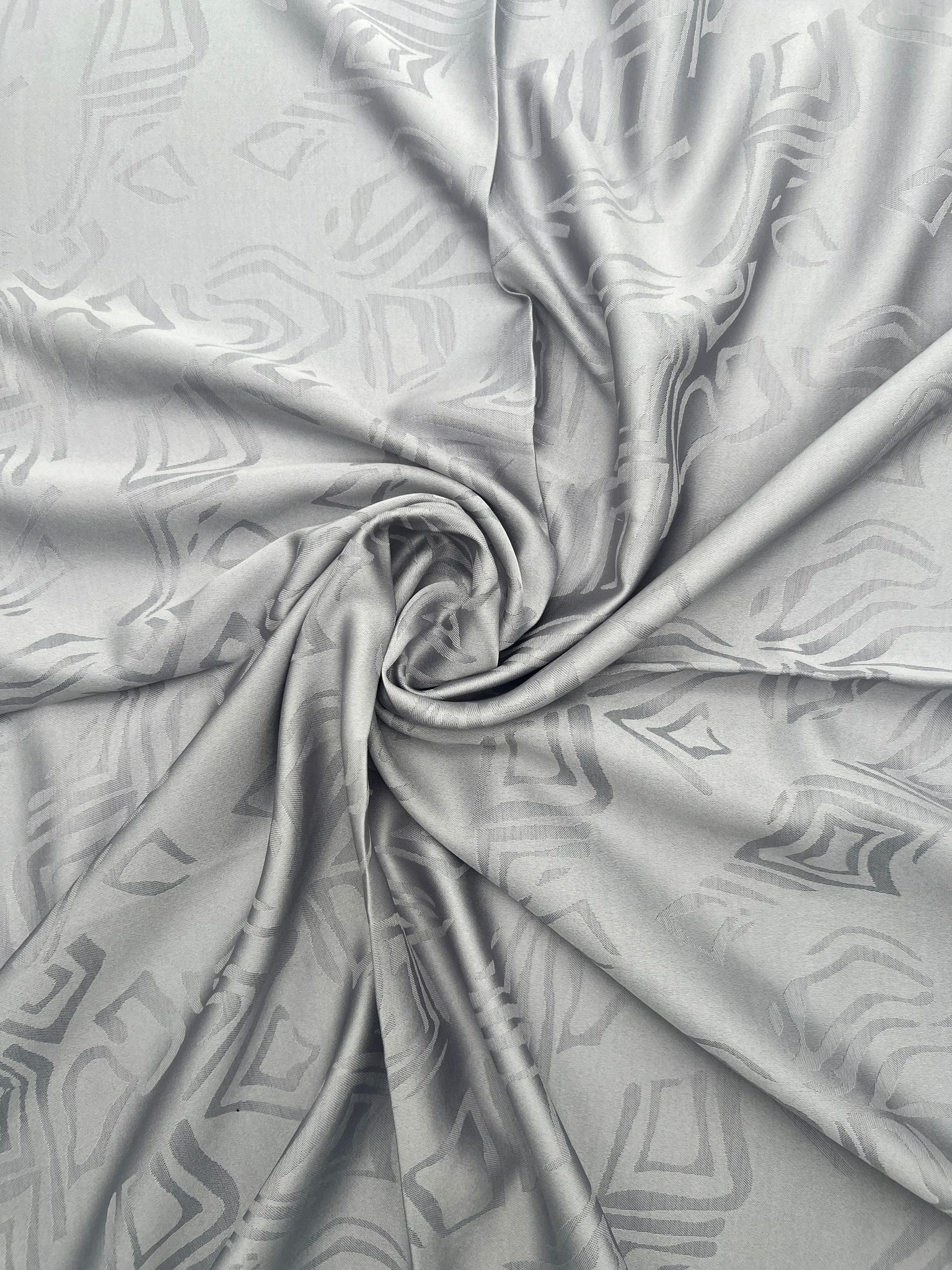 Self Print  Cotton Silk Scarf