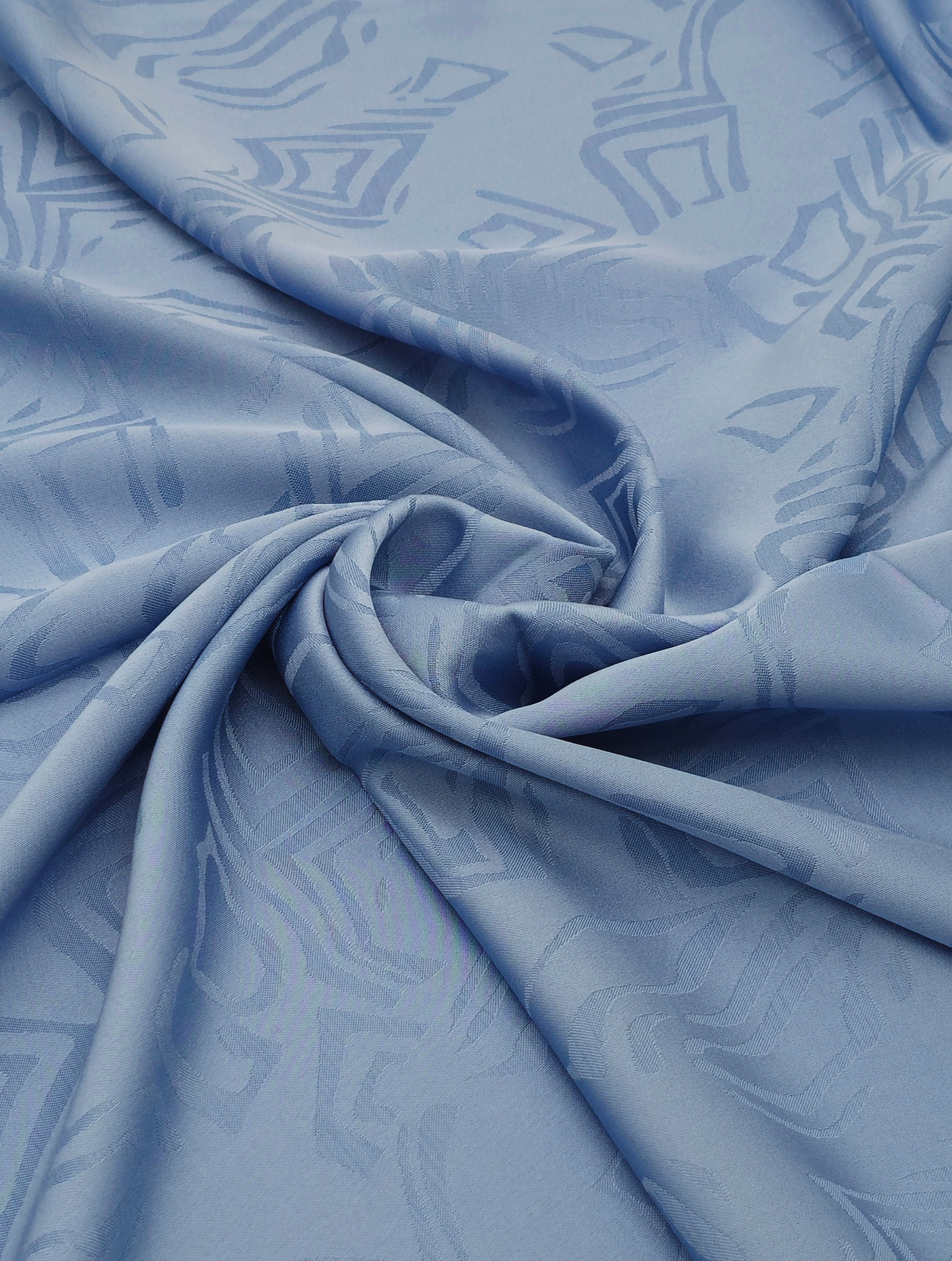 Self Print  Cotton Silk Scarf