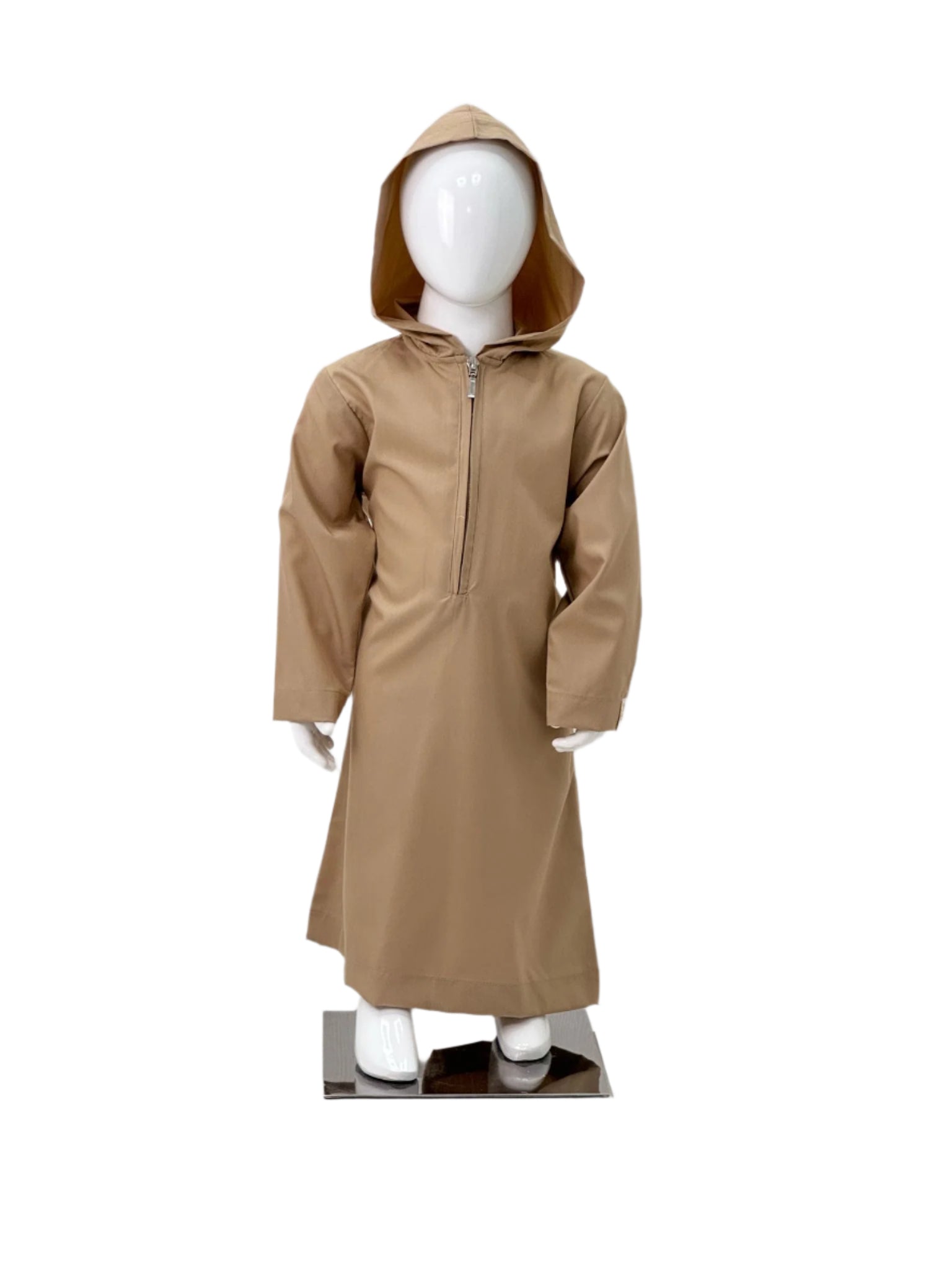 Baby Toddler Boys Zip Close Hooded Jubba