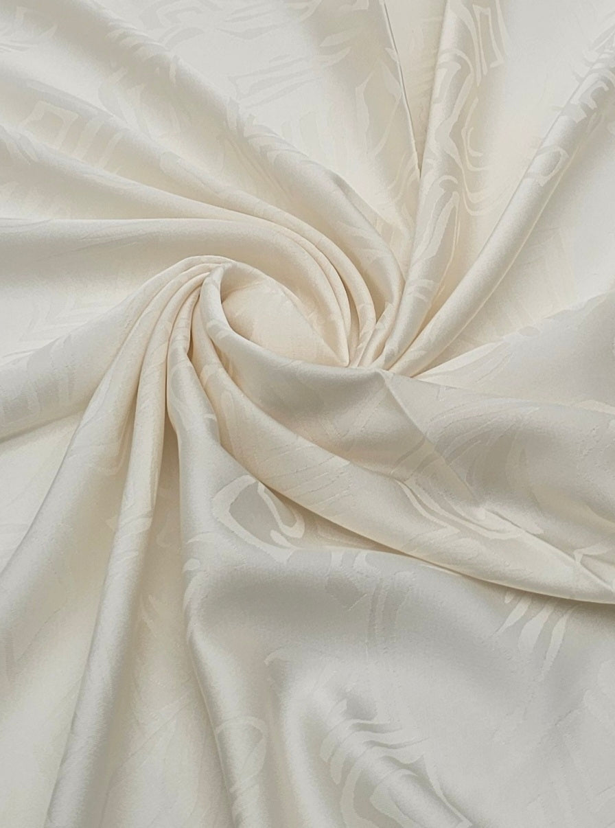Self Print  Cotton Silk Scarf
