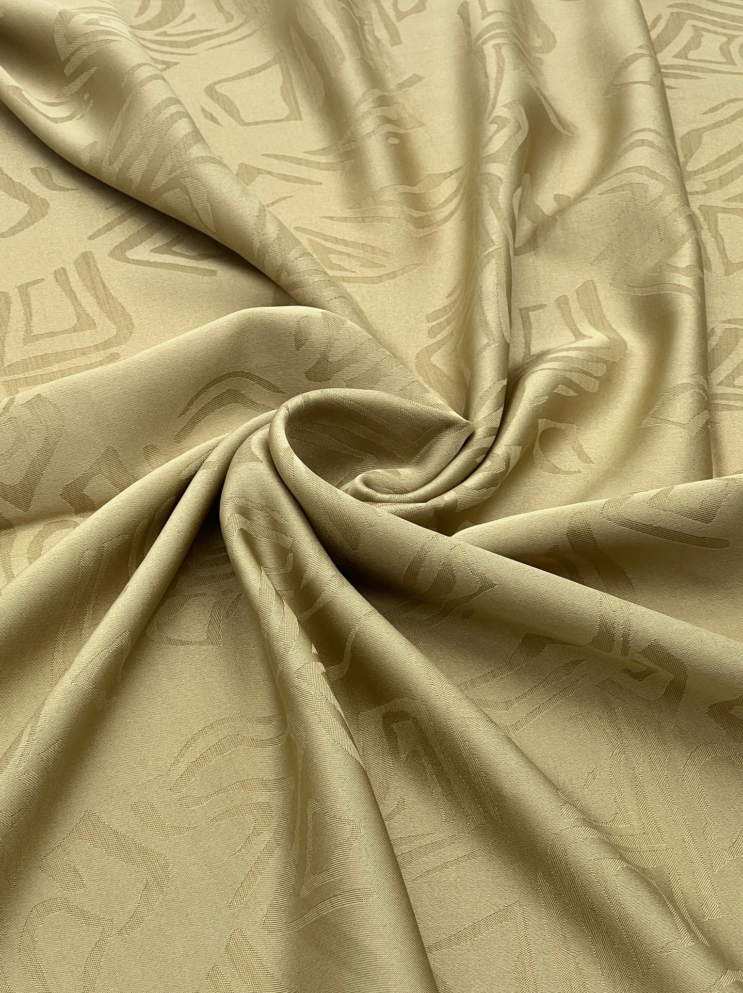 Self Print  Cotton Silk Scarf