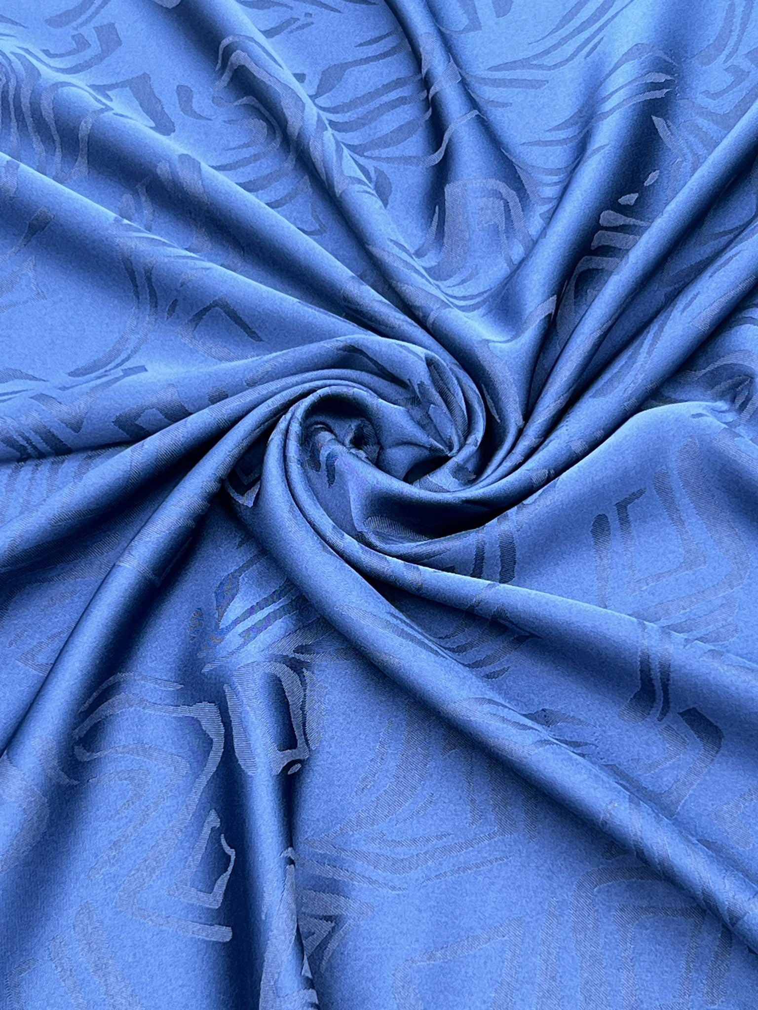 Self Print  Cotton Silk Scarf