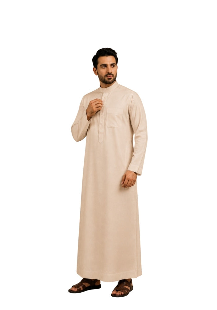 Men's Premium Mandarin Collar Thobes