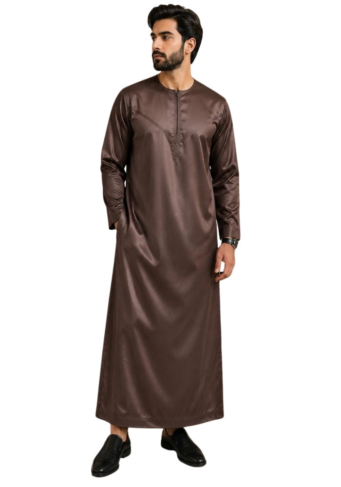 Mens Shiny Emarati / Omani Thobe