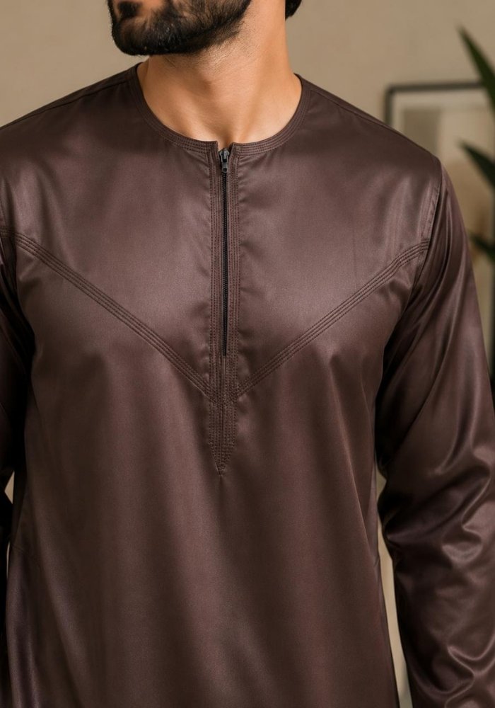 Mens Shiny Emarati / Omani Thobe