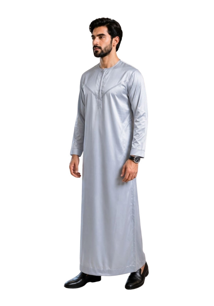 Mens Shiny Emarati / Omani Thobe