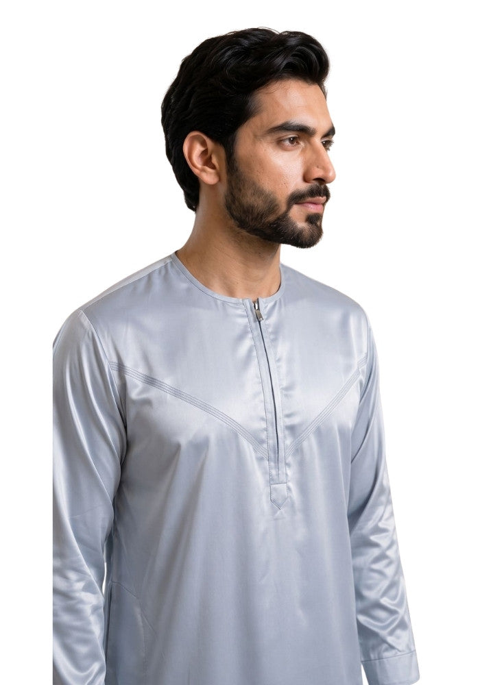 Mens Shiny Emarati / Omani Thobe