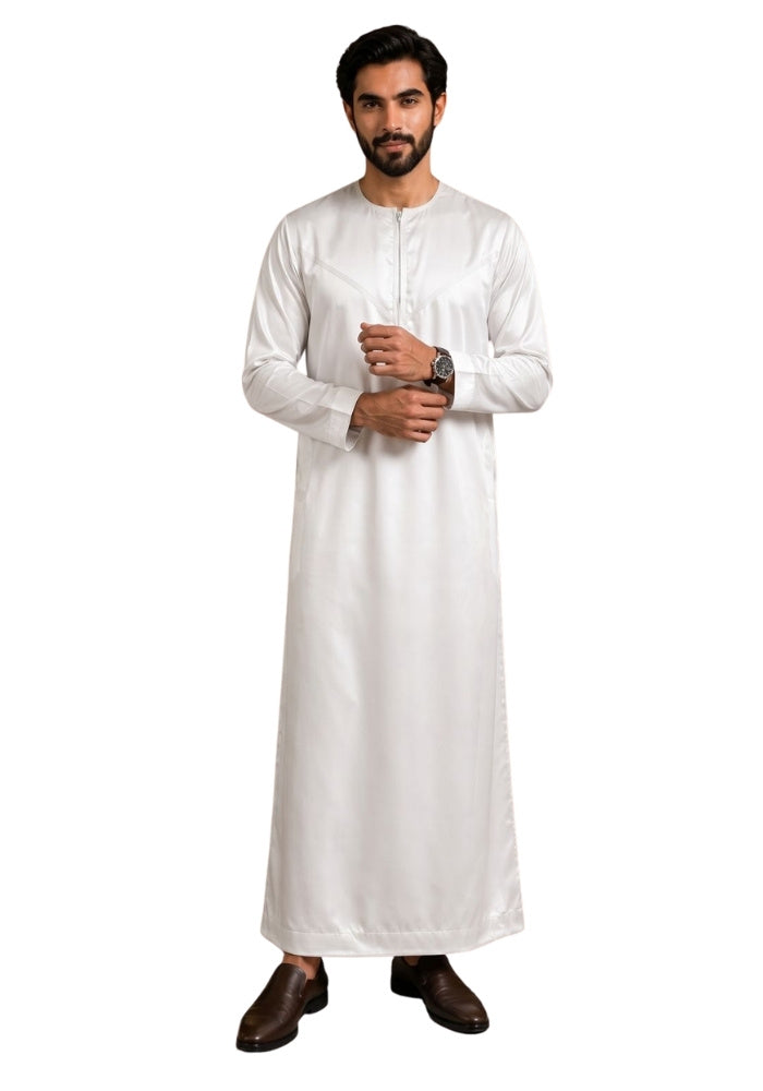 Mens Shiny Emarati / Omani Thobe