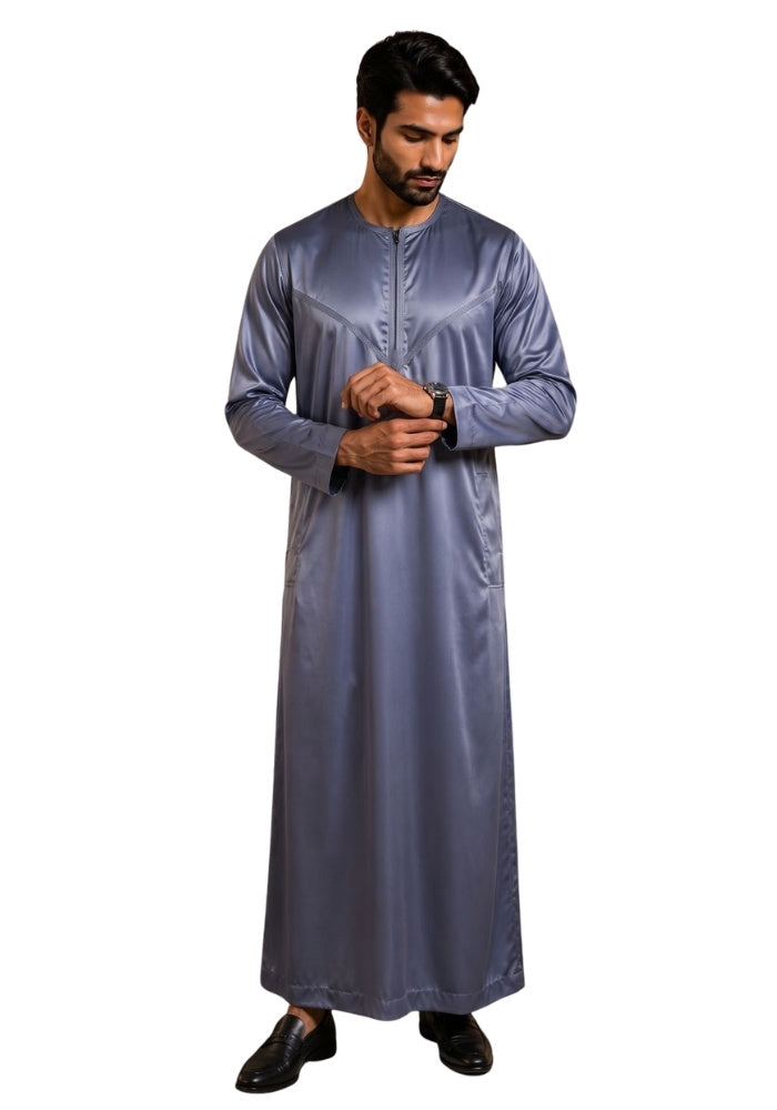 Mens Shiny Emarati / Omani Thobe