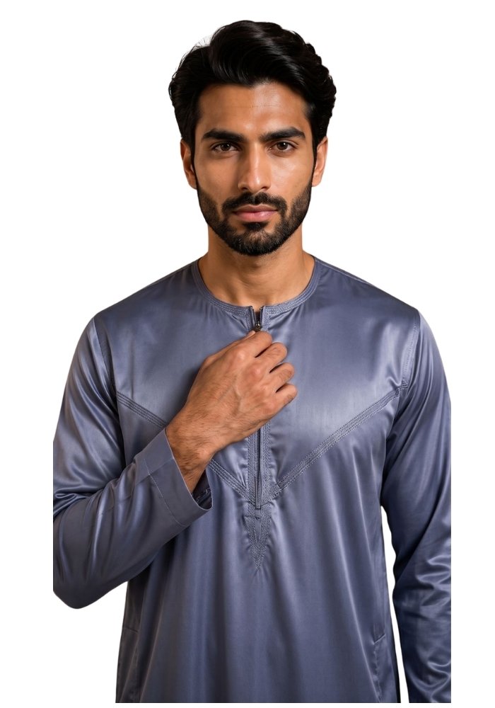 Mens Shiny Emarati / Omani Thobe