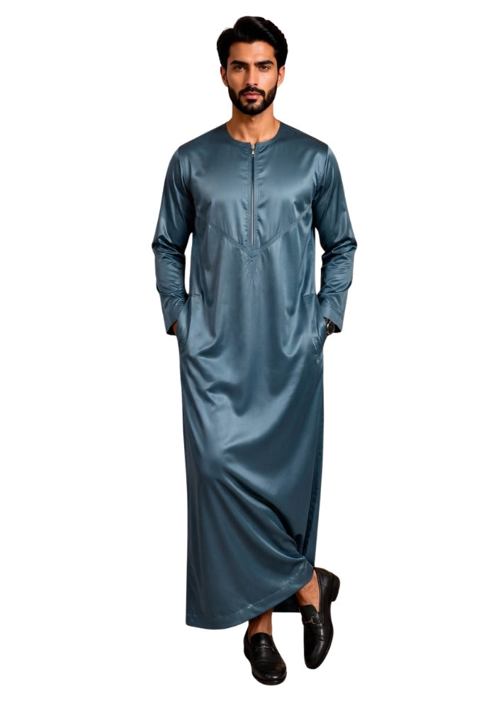 Mens Shiny Emarati / Omani Thobe