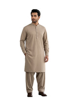 Men's Everyday Classic Beige Shalwar Kameez