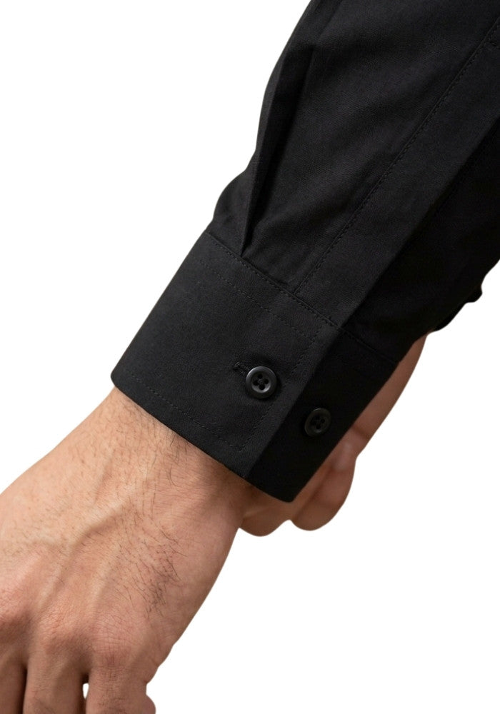 Mens Traditional Black Two Piece Shalwar Kameez