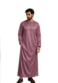 Mens Shiny Emarati / Omani Thobe -Purple