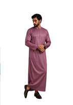 Mens Shiny Emarati / Omani Thobe -Purple