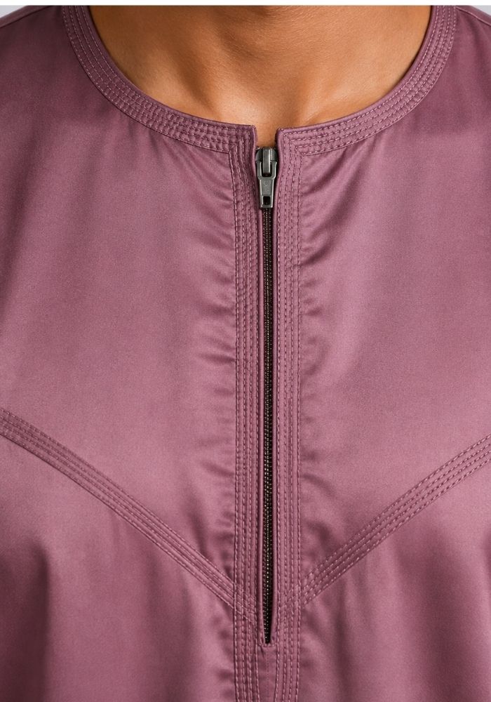 Mens Shiny Emarati / Omani Thobe -Purple