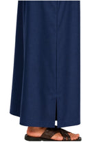 Half Sleeves Moroccan Thobes For Men -Blue