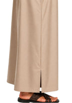 Half Sleeves Moroccan Thobes For Men -Beige
