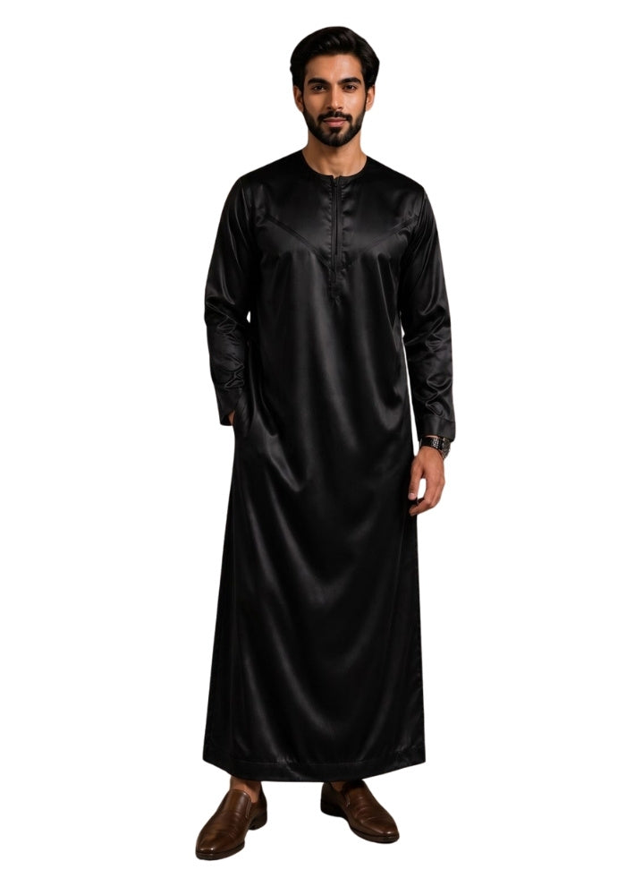Mens Shiny Emarati / Omani Thobe