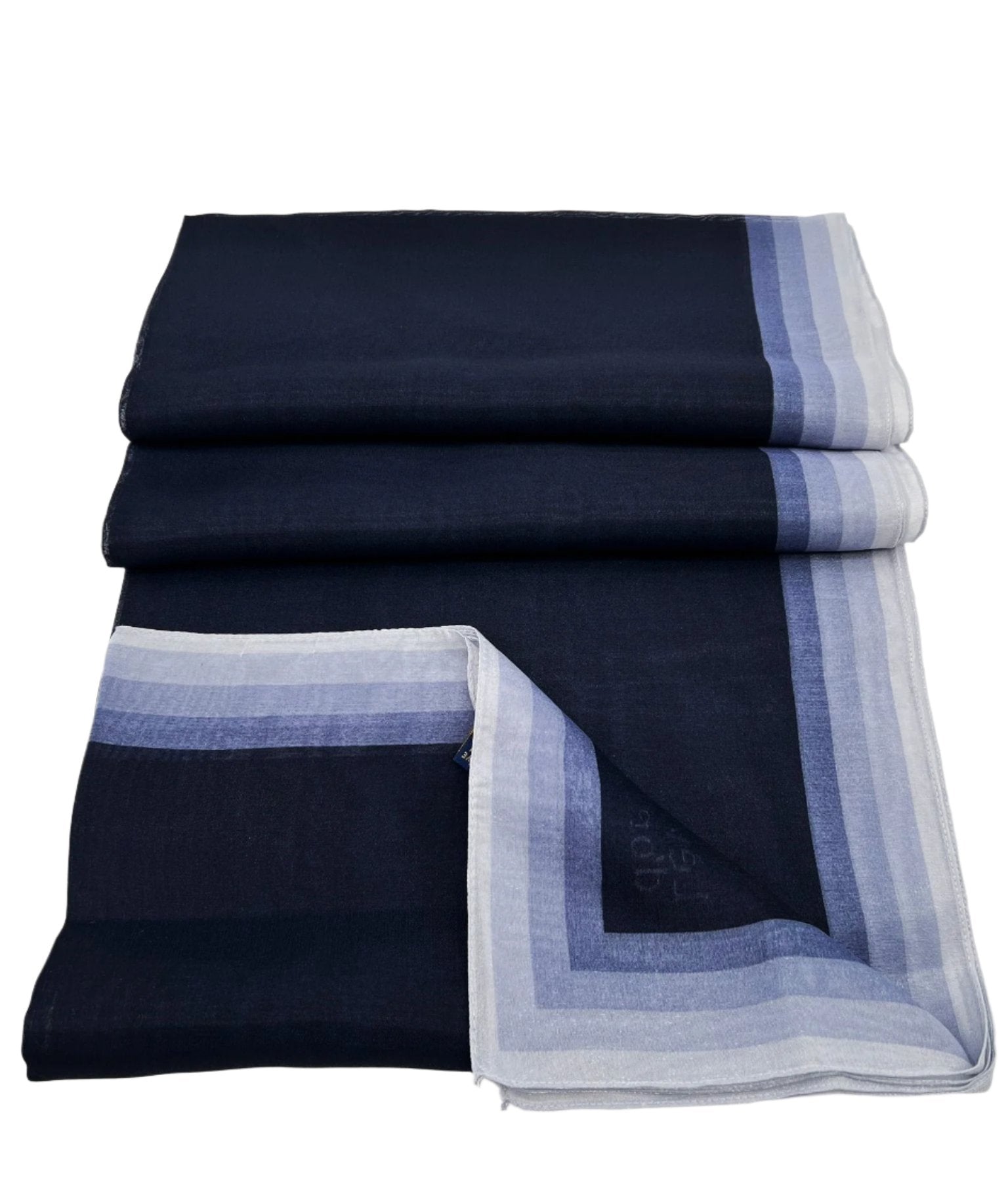 Organza Highlighted Border Scarf