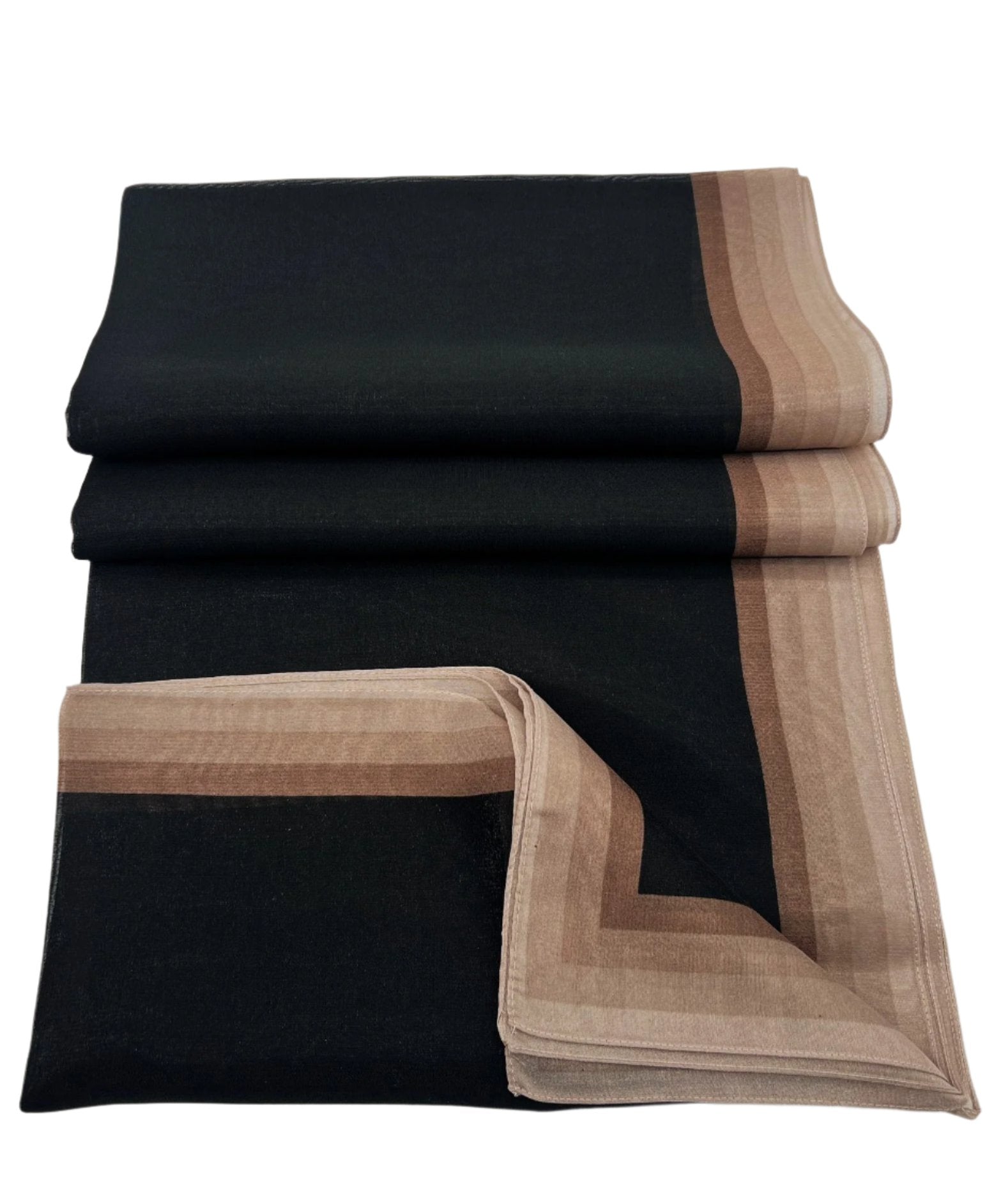 Organza Highlighted Border Scarf