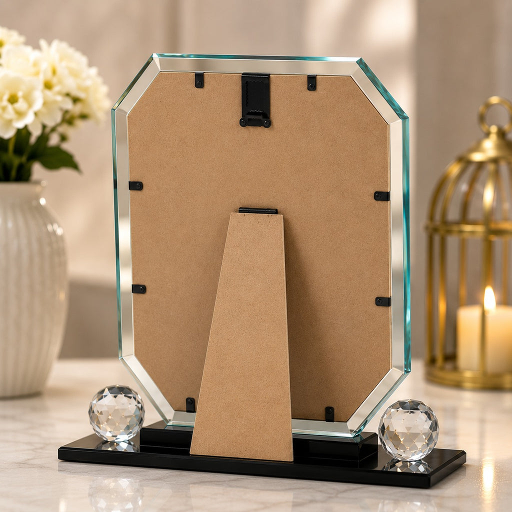 Umrah Mubarak Mirror Glass Frame Gift for Loved Ones