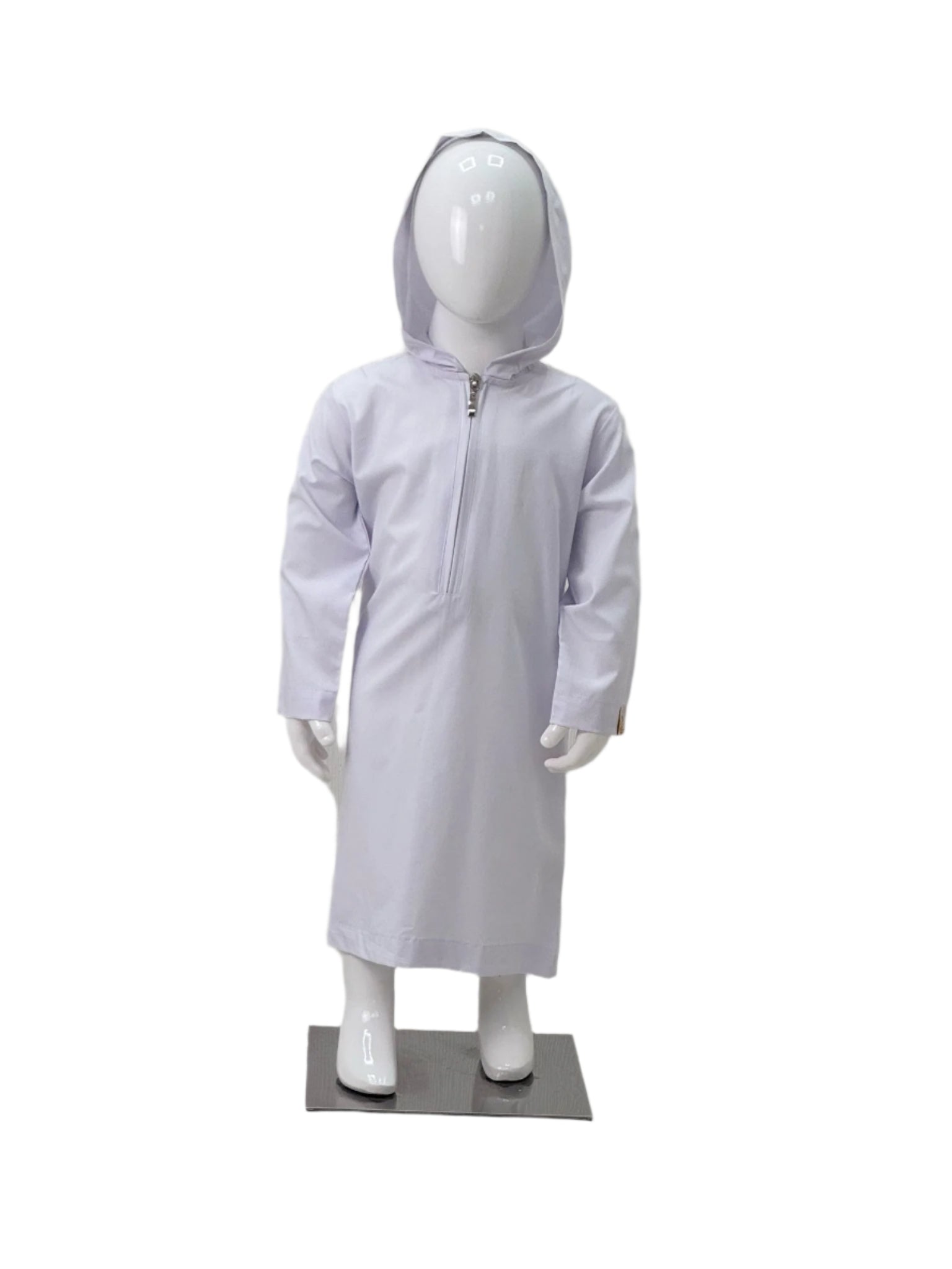 Baby Toddler Boys Zip Close Hooded Jubba