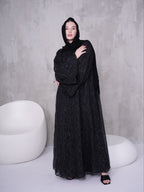 Black Constellation Abaya