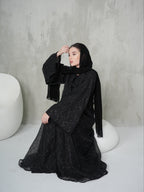 Black Constellation Abaya