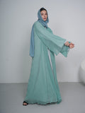 Baby Blue Abaya